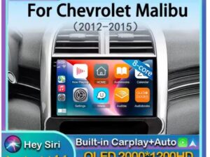 Chevrolet Malibu 2012–2015 Android 14 CarPlay 2DIN Multimedia Stereo